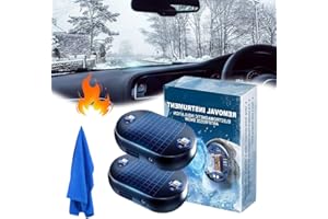 Gienslru Dispositif de déneigement et de Gel à interférence moléculaire électromagnétique, Dispositif de déneigement électromagnétique pour Voiture, dégivreur électromagnétique pour Voiture (2Pcs)