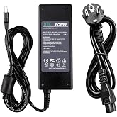 DTK&reg; Charger 19V 4.74A 90W (19V 3.16A 60W compatible) Notebook Laptop Charging Cable AC Adapter for Samsung Plug: 5.5 * 3.0 mm