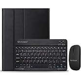 Microcase iPad 9.Nesil 2021 10.2 Bluetooth Klavye Mouse+Standlı Kılıf BKK6
