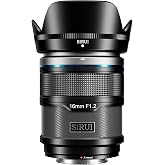 SIRUI Sniper 16mm Otomatik Odaklama Lensi, F1.2 Geniş A&ccedil;ılı APS-C Kamera Lensi, X-H2S, X-T5, X-M5, X-S20 i&ccedil;in X Montajlı Lens