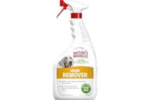 Nature's Miracle Dog Urine Stain & Odour Remover - Bio-Enzymatic Formula 946ml,White