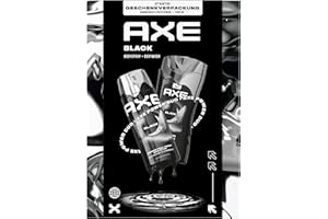 ‎AXE Axe Geschenkset Black Pflegeset mit Duschgel und Bodyspray (250 ml + 150 ml)
