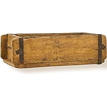 Porta Carta Igienica Da Parete Legno A Forma Di Mattone - Vintage, Unico - Foto 7