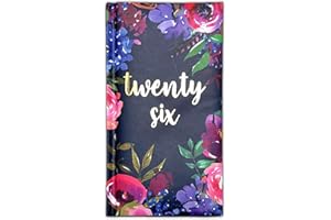 Orbitron 2026 Diary Slim Size Week to View Diaries Full Year Journal Calendar Planner (Blue Tropical)