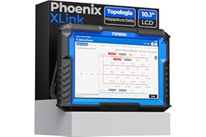 TOPDON Phoenix XLink, Diagnosi Auto Professionale in Italiano, Sistema completo OBD2 Auto Diagnostica, Programmazione ECU, Codifica ECU, Mappatura Topologia, Protocollo CAN-FD e DoIP, CAN BUS