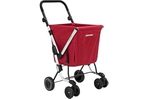 Playmarket We Go Basic, Carro De La Compra Hogar, Rojo (charme), 97 Cm