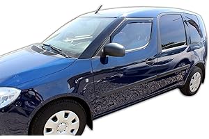 ‎J&J AUTOMOTIVE J&J AUTOMOTIVE | Windabweiser Passend Für Roomster 2006-2015, Heko Regenabweiser, Getönt, Set 2-Teilig, Vorne, Aerodynamisch