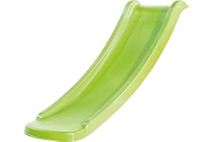 ‎AXI AXI Sky120 Rutsche Hellgrün - 118 cm | Anbau Element für Kinder Spielturm/Spielhaus/Stelzenhaus | Anbaurutsche für Podesthöhe 60 cm.