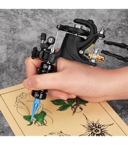 Hummingbird V2 Rotary Swiss Motor Tattoo Machine (Golden) : Amazon