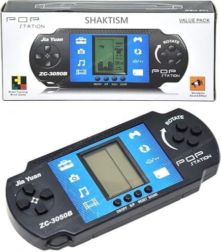 Buy POP Station Handheld Brain Training Brick Game, Video Game