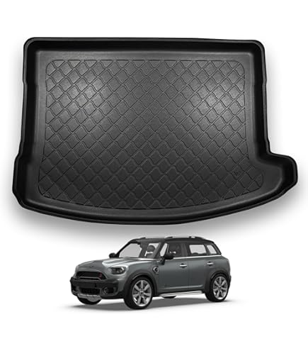 Tailored Quilted Boot Liner Mat For MINI COUNTRYMAN (2010-2017) - Includes Dog Guard & Storage