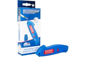 WEICON TOOLS Coltello per Cavi No. S 4-28 Multi, spelafili da 4 a 28 mm, funzione di spelatura 0,5-6 mm, Made in Germany