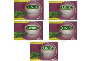 Unik Karak Tea Unsweetened 140g (Pack of 5) – Instant Masala Tea – Masala Tea Pre-Mix – Tea Masala Powder - Unsweetened Version