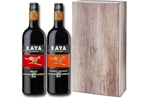 ‎LANGGUTH ERBEN LANGGUTH ERBEN Kaya Fairtrade Trocken - Rotwein Weinpaket aus Südafrika - Geschenkpackung (2 x 0.75 l)