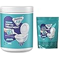 SEPTICK FIX Septic Tank Cleaner Powder I 3 months Pack for maintenance |Backflow, Removes Odour, Reduces Sludge, Septic Tank Cleaning Powder, Bio Septic Tank Bacteria | 250gms
