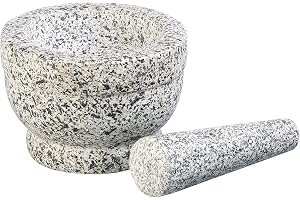 Rosenstein & Söhne mortel med stöt i naturlig granit Ø 14 cm