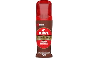 Kiwi Liq.Shoe Polish Brown 75Ml
