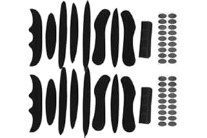 RITOEASYSPORTS 2 Zestaw Zestaw Wyściółki Kasku, Uniwersalne Wkładki do Kasku Wymienne Zestawy Wyściółki z Gąbki do Kasku Rowerowego Motocyklowego Kask Rowerowy Uvex