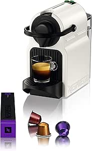 Nespresso Inissia Coffee Capsule Machine, White by Krups