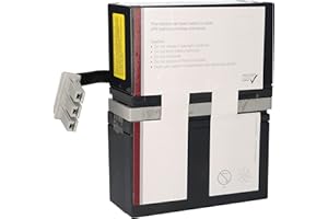 AKKUMAN.DE AKKUTECHNIK VOM FACHMANN Batterie compatible avec APC Smart UPS SC 1000 & APC Back UPS RS 1500 RBC33 RBC 33