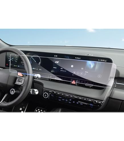 Film Protection écran Cupra Tavascan 2025 2026 Navi+ - Lot De 2, Verre Trempé 9H, Anti-traces | Compatible Tableau De Bord GPS, Facile à Poser, Haute Transparence