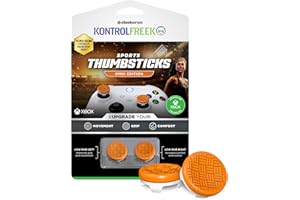 KontrolFreek Omni - Controlador para Xbox One y Xbox Series X, palancas Pulgares de Rendimiento, 2 cóncavos de Talle bajo, Naranja/Blanco