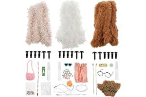 MTFUN 44Pcs Pipe Cleaners for Craft Bear Animal Kit with Thick Pipe Cleaner Accessories Chenille Stem Multi-color Crafting Pipe Cleaner Flexible Chenille Stem Pipecleaners for Creative Handmade DIY