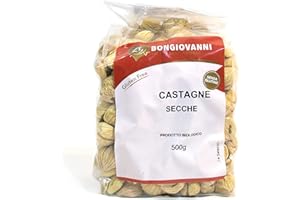BONGIOVANNI FARINE E BONTA' NATURALI Castañas Secas 500 g ECOLÓGICO