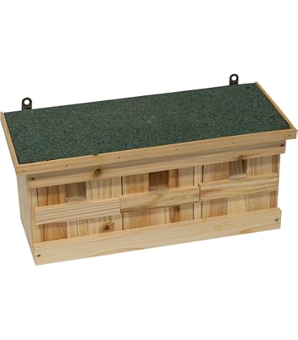 Casetta Per Passeri Esschert Design - In Legno Naturale Per Giardino E Balcone