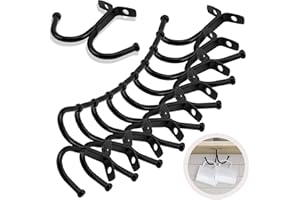 GENERIC Suuwwn Tassenhalter Haken Unter Schrank,10 Stück Mug Halter Haken Tasse Aufbewahrung Tasse Halterung Tassenhalter Kaffeetasse Halter Tassenhalter Regal für Tassen Becher Küchenutensilien