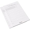 Amazon Brand - Solimo To-Do-List Notepad, 50 Tear-Off Sheets, For Boys & Girls