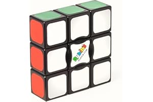 RUBIK'S, SPIN MASTER, Il Cubo di Rubik's 3x1 Edge, originale, per principianti, rompicapo professionale a cobinazione di colori, problem-solving, a uno strato, adatto a bambini dagli 8+