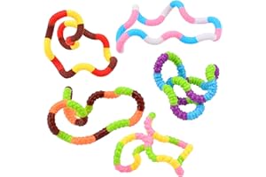 Jadyon Finger Hand Tangles Toy 5 Pezzi, Twister Fidget Toy, Fidget Twister Mano Giocattolo, Hand Eye Coordination Toy, Giocattolo di Decompressione Contorto, Decompression Toy (A)