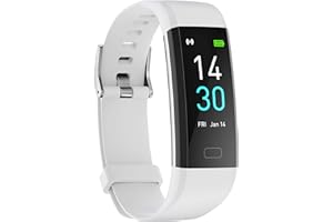 Septoui Smart Band Fitness Orologio Contapassi Frequenza Cardiaca, SpO2, Pressione Sanguigna, Sonno Calorie Activity Tracker Impermeabile 5 ATM, 16 Modalità Sportive Smartwatch Donna Uomo Bambini