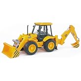 Bruder - Jcb 4Cx Kep&ccedil;eli Ekskavat&ouml;r &Ouml;l&ccedil;ekli Model