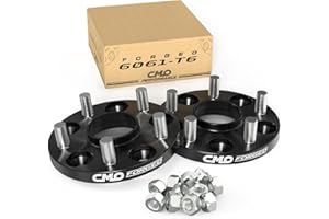 CUSTOMADEONLY 15mm 5x100 to 5x114.3 Black Wheel Adapters Hubcentric Compatible For Subaru BRZ Impreza Outback, Legacy, 86 GR86, FR-S Enable 5x100 Hub to Mount 5x114.3 (5x4.5") Wheel (2pc 56.1mm M12x1.25) Spacers