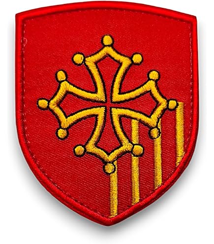 Ecusson De Nice Brodé Avec Dos Scratch Made In France