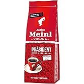 Julius Meinl Pr&auml;sident Blend Ground Filter Coffee, Medium Roasted, Soft Drink 220 g