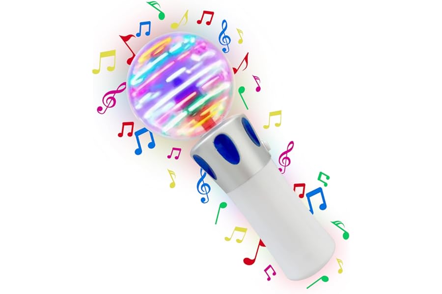 LoveHugs Musical Light Up Wand - Sensory Lights For Autism - Sensory Toys For Autism - Autistic Toy - Magic Wands For Kids