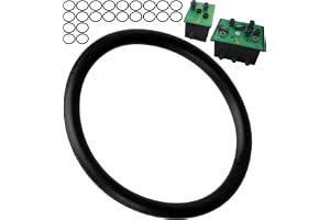 O-ringssats, 25 delar, för anslutningshylsa till ventilbox, kompatibel med Gardena V1 till V3 ventilbox, 1254-20, 1255-20, av