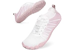 Bigzagger Barfuss Schuhe Damen Herren Sommer Barfußschuhe Damen Schnell Trocknend Badeschuhe mit Breite Zehenbox und Zero-Drop Sohle Unisex Barfussschuhe Traillaufschuhe Fitnessschuhe