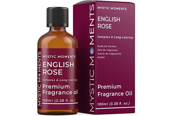 Mystic Moments Huile Parfumée Rose Anglaise - 100ml