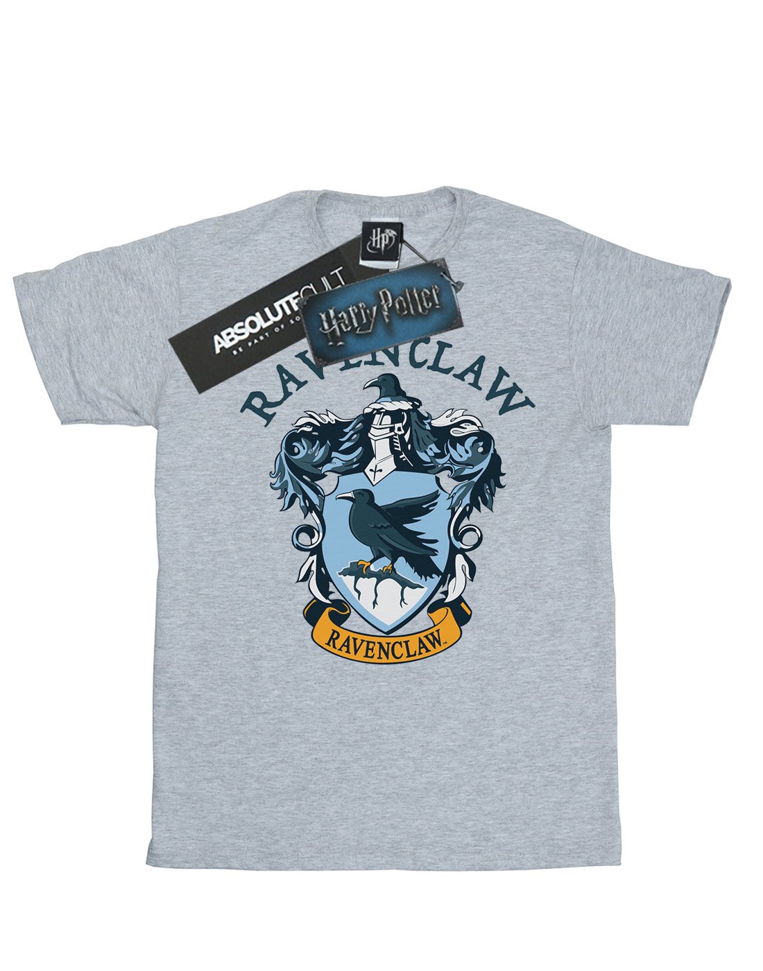Absolute-Cult-Harry-Potter-Jungen-Ravenclaw-Crest-T-Shirt