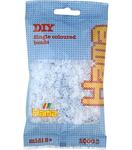 Hama 276 TR – Perline Ad Archetto, Misura P. 6eck Gross T, Confezione Per Cancelleria E Lavoretti - 5
