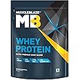 MuscleBlaze 100% Whey Protein, Ultra Premium Blend with Whey Protein Concentrate & Whey Protein Isolate, 25 g Protein per Scoop (Cookies & Cream, 1 kg / 2.2 lb)