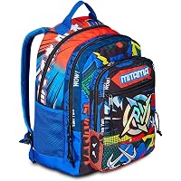 Miquelrius Moch. Triple Amsterdam Recicl Rider Blue, Zaino Scuola