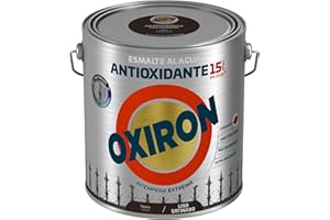 OXIRON Esmalte antioxidante al agua Liso Satinado Tabaco 2,5L