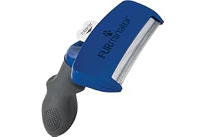 Furminator deShedding-Tool Hund Größe L Kurzhaar - Hundebürste für große Hunde zur Entfernung der Unterwolle - Verbessertes Design