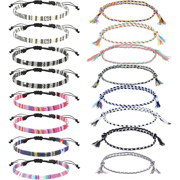 Bracelets tissés et tressés Bracelet couleur de naissance, cadeau pour Bracelets tissés et tressés Bracelet couleur de naissance, cadeau pour