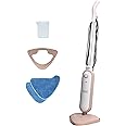 Russell Hobbs Steam & Clean Upright Steam Mop in Blush Pink, 1.4kW 350ml Water Tank with Removable Filter, Free 2 Year Guarantee, 5m Cord & Kills 99.9% of Bacteria RHSM1001BP-G